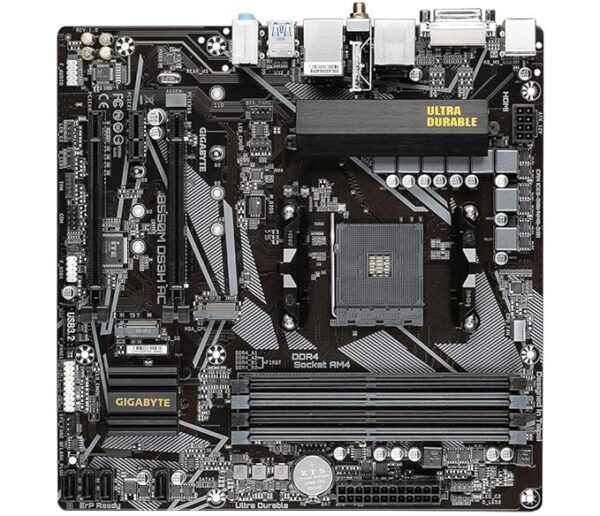 New gigabyte motherboard AMD B550 Ultra Durable MicroATX Socket AM4 DDR4 - Image 2